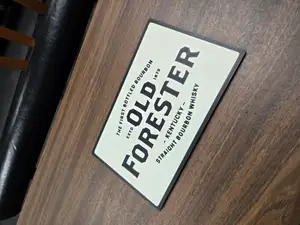 Old Forester Straight Bourbon Whisky Sign