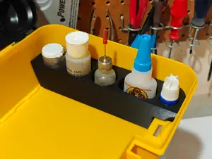Bottle Organizer for Harbor Freight Slot Car Box