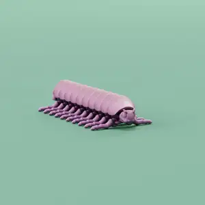 Segmented centipede toy
