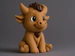 Knitted Minotaur - Cute Creature - Greek mythology