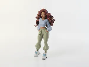 Beyonce Figurine Celebrity Musician 3D Printable