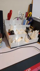 Modular Desk Organizer – Customizable Grid System