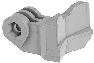 GoPro chinmount for LS2 FF327 Challenger