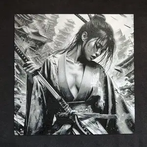 Samurai girl HueForge