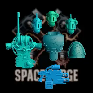 Sea Dragon Elite Components – Firearm, Chest Plate & Pauldron STL Pack
