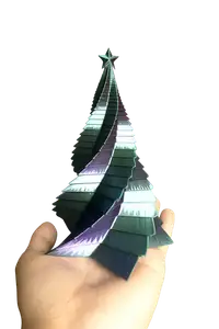 Hollow Spiral Christmas Tree