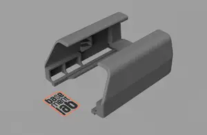MAZDA 2-3-CX5 - Seat Guide Adjuster Unit Protector - End Cover Plate - Cover slitta sedili anteriori