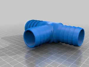 38mm x 32mm x 32mm Tee pro bazénovou hadici