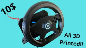 Gaming steering wheel