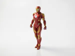 Female Iron Man Figurine Marvel 3D Printable
