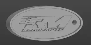 Regulmoto keychain