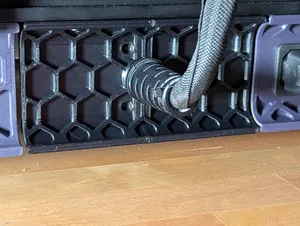 Split Rear Center Skirt with PUG Pass-Through for Voron v2.4