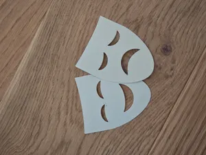 Comedy and Tragedy Masks