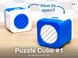 Puzzle Cube #1 (small fun and challenging brainteaser)