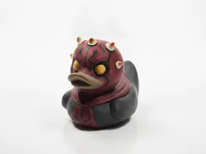 Rubber Duck Darth Maul Bath Toy Star Wars 3D Printable