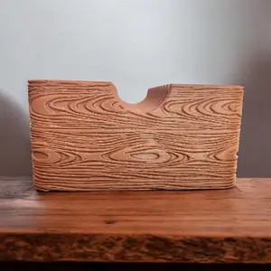 Wood Texture Spice Organizer | Modern Spice Bag Holder | Kitchen Storage Box | 3D Print STL