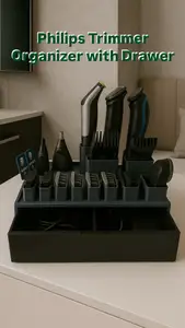 Philips Trimmer Organizer with Drawer