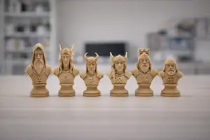 Norse Gods Chess Set