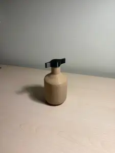 tiny hermetic bottle for seeds or dried fruit