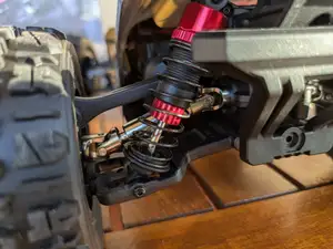 MJX HYPER GO RC model steering arm and suspensions hooks