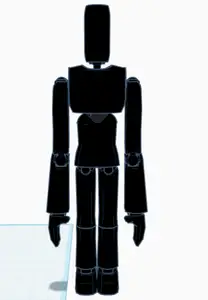 Articulated פרחים "Flowers" Roblox Figure from VibingleafYT & Roblox Forsaken