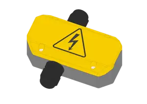 Distribution box for Wago terminals