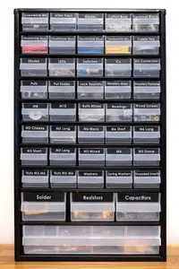 Raaco Organizer Drawer Nameplates