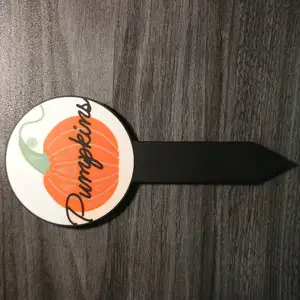 Garden signs: Pumpkins