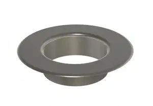 Liner and flange for wall penetration