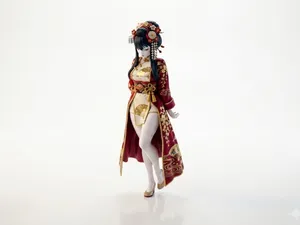 Cute Geisha Figurine Chibi Anime 3D Printable