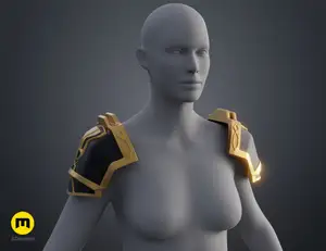Arcane Enforcer Vi Shoulder Armor