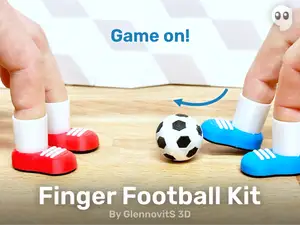 Finger Football Kit (soccer game on the table!)