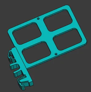 DIN rail mount for Starlink Gen 2 PoE injector