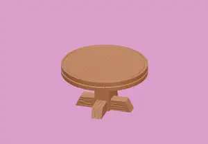 Tavern-Style Round Table