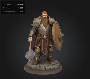 Dwarf Paladin - DnD