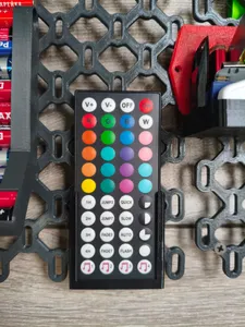 Led remote skadis holder