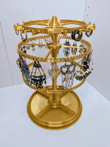 Rotating stand for earrings, rings and small necklaces, expandable - REMIX