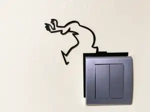 Funny Light Switch Gadget – La Linea Balum 24