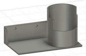 Wall Plate with Cup for Snacks and Phone