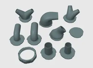 Modular pool nozzle system with bayonet-style twist-lock mount (intex compatible)