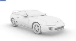 Toyota Supra MK4 1:50