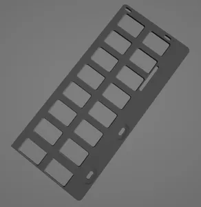 Zuca Compact DG cart Molle panel
