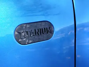 FORD Focus Mk2 TITANIUM SIDE BADGE Wing Emblem