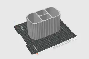 Bathroom organizer (for toothpaste/toothbrush/shaving machine)