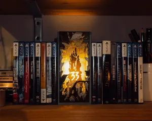 Expedition 33 Glowing Monolith Book Nook