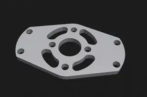 Racewulf Motor Mount with Spitz C3542-05 25x19