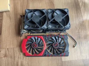 MSI GTX 960 Gaming 120mm fan bracket adapter