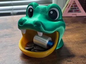 Gator Gulp Decorative Catch All Dish Bowl