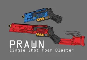 Prawn Single Shot Target blaster