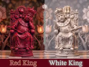 The Royal Duo: Red King & White King
